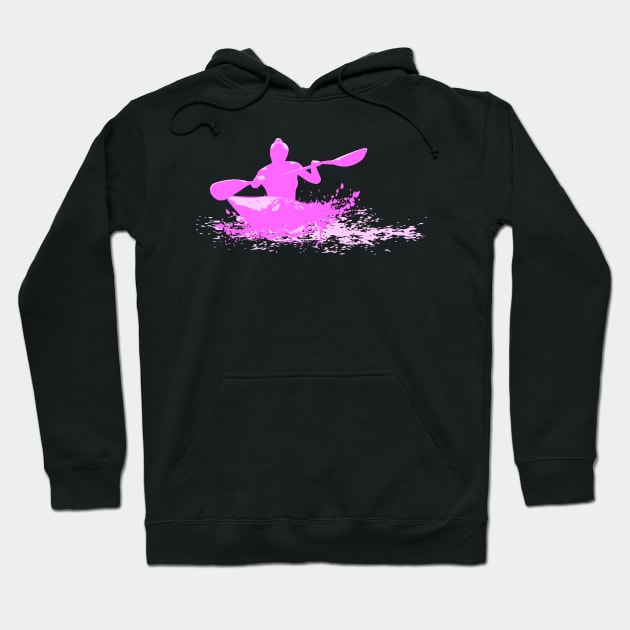 Cute Sweet Kayak Girl T-Shirt Hoodie by Shirtbubble